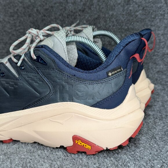 Hoka Kaha 2 Low GTX Hiking Shoes Mens Size 11.5 Limestone Blue Athletic Gore-Tex